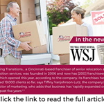 Caring Transitions® Was Featured in The Wall Street Journal